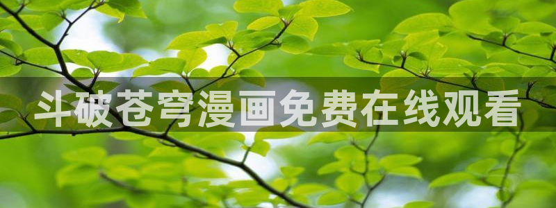 香蕉漫画韩国漫画：斗破苍穹漫画免费在线观看
