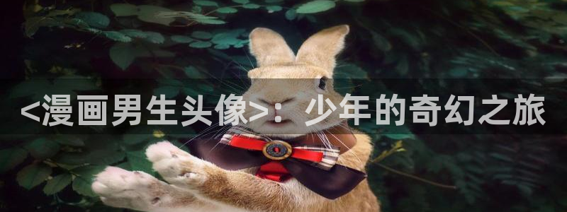 香蕉漫画网页入口：<漫画男生头像>：少年的奇幻之旅
